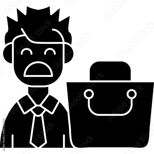Consumer Icon Vector Element