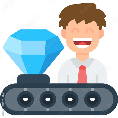 Motivation Icon Vector Element