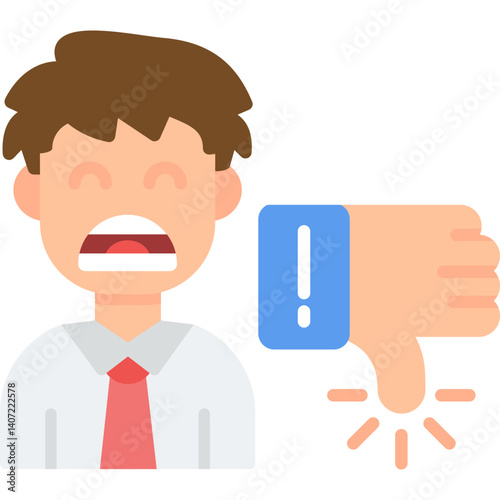 Bad Icon Vector Element
