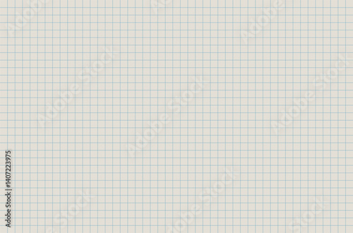 Obraz na płótnie Blank notebook sheet with grid w salonie