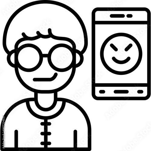 Fear Icon Vector Element