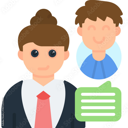 Gossip Icon Vector Element