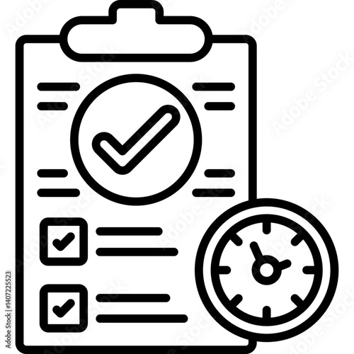 Task List Icon Vector Element