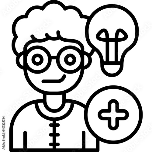 Positive Icon Vector Element