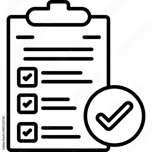 Daily Tasks Icon Vector Element