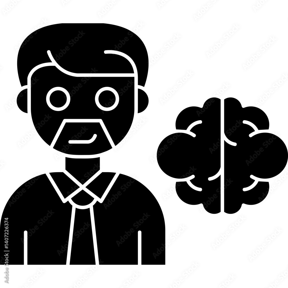 Brain Icon Vector Element Brain Icon Vector Element