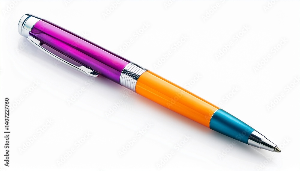 pen on the white pen on the white