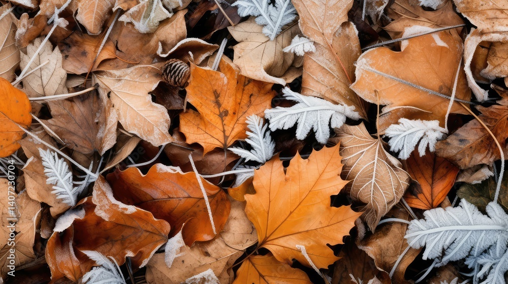 leaves frost leaf leaves frost leaf
