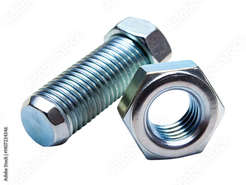 Obraz na płótnie metal bolt and nut w salonie