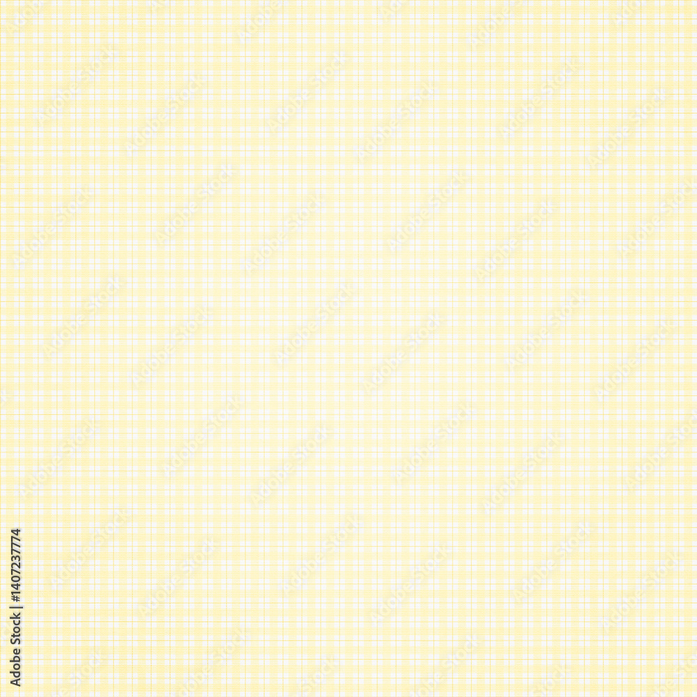 Yellow plaid gingham, scottish tartan texture, grid graph paper with rhombus squares pattern, picnic napkin and curtain tablecloth, vector seamless geometric checkered fabric Yellow plaid gingham, scottish tartan texture, grid graph paper with rhombus squares pattern, picnic napkin and curtain tablecloth, vector seamless geometric checkered fabric