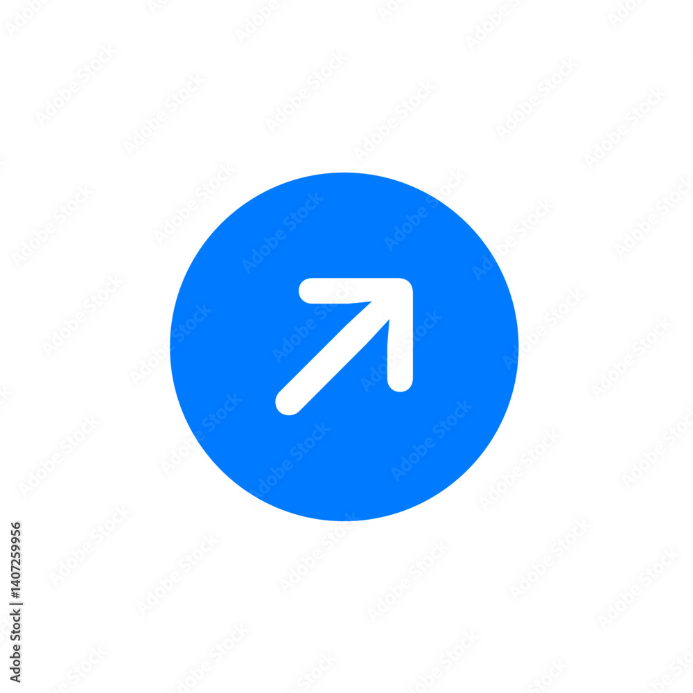 Filled Circle Up-Right Arrow Filled Circle Up-Right Arrow