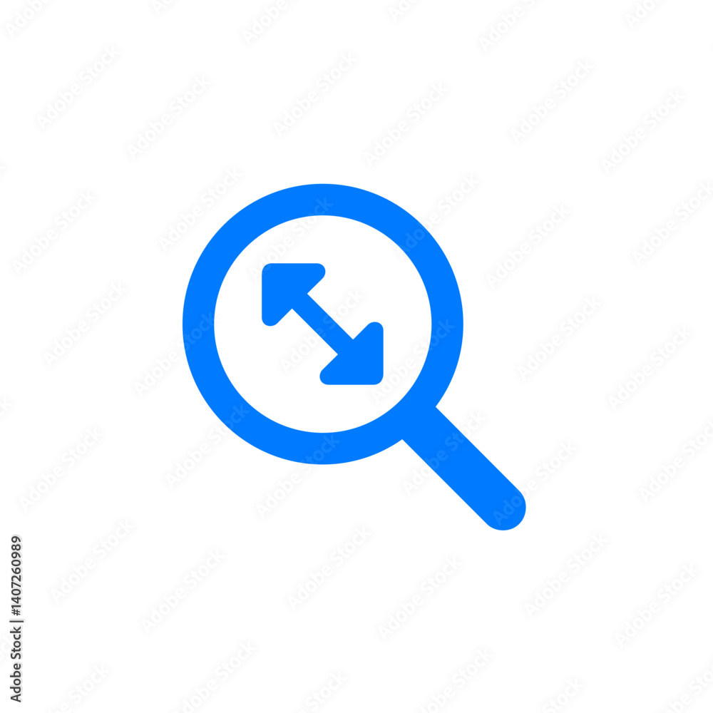 Diagonal Magnifying Glass Diagonal Magnifying Glass