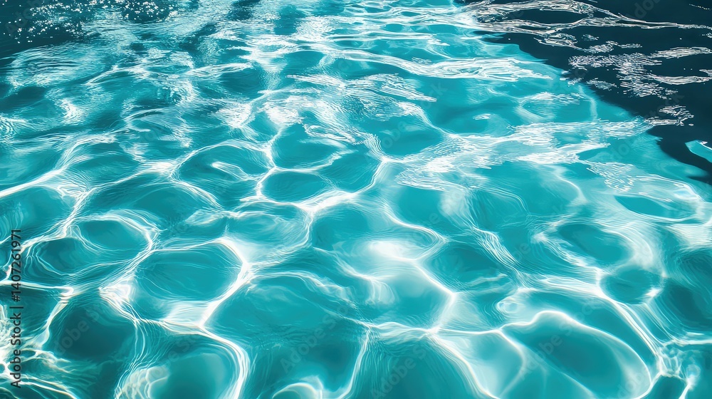 Obraz premium ripples pool water background