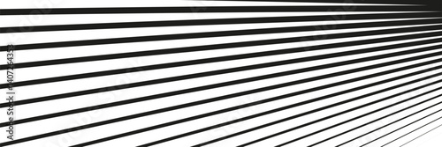 Slash line. Border with diagonal lines. Angle of tilt stripes. Black pattern of footer isolated vector on white background.