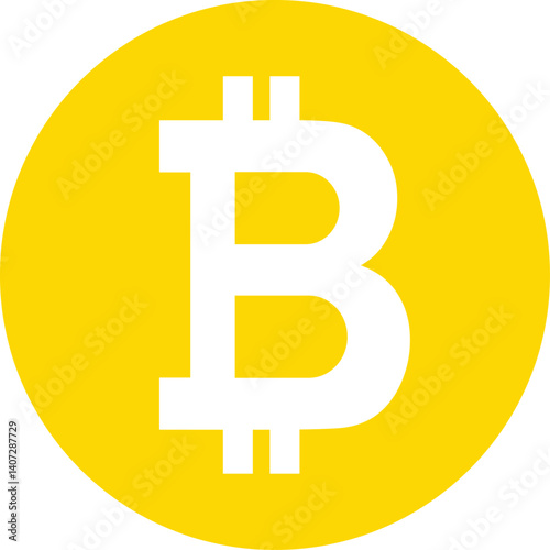 Golden bitcoin coin