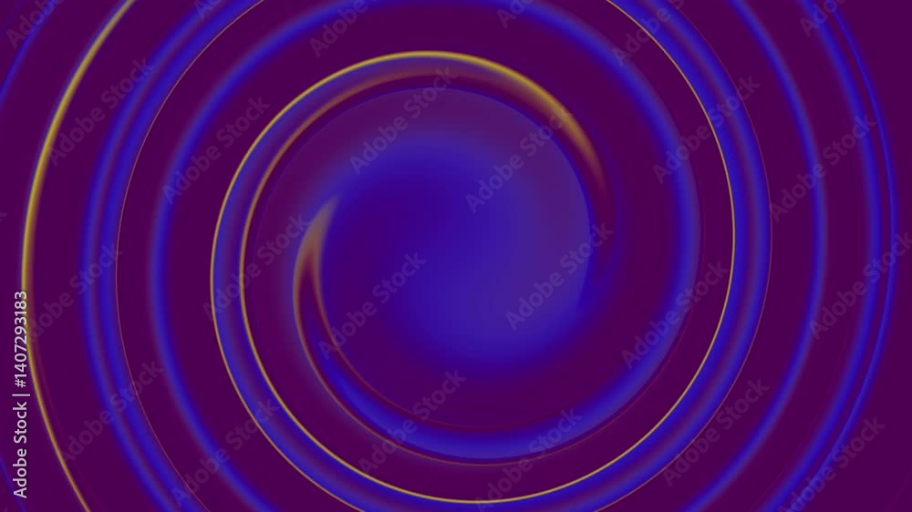 Dynamic and futuristic circular color combination gradient pattern. 3D animation Dynamic and futuristic circular color combination gradient pattern. 3D animation
