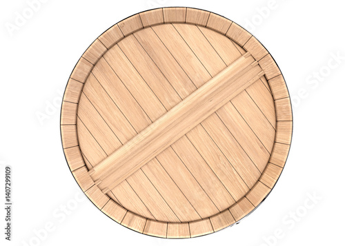 Wooden Distellery Barrels photo