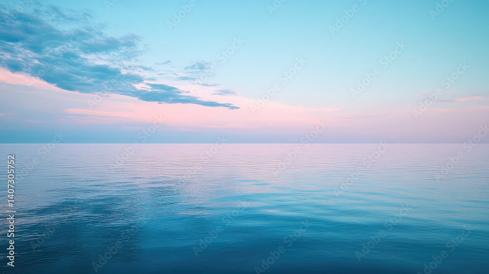 Obraz premium ocean calm blue