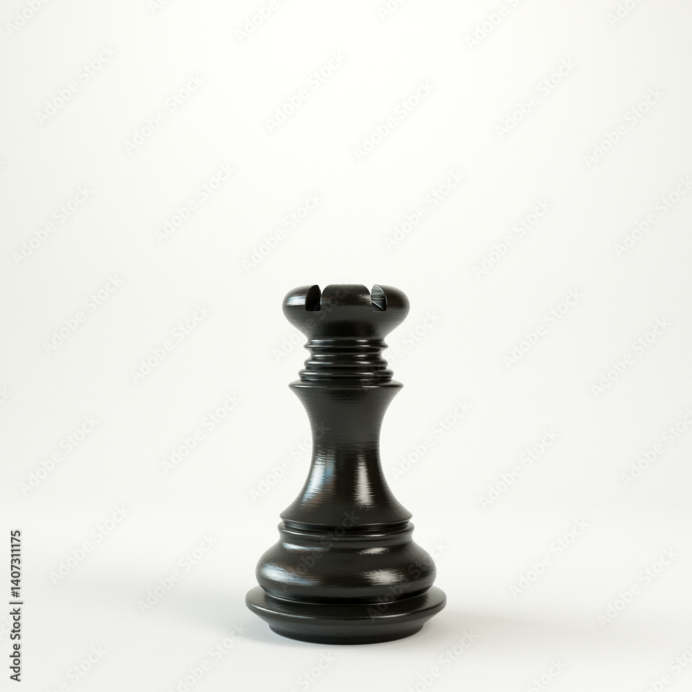 Castle Chess Piece