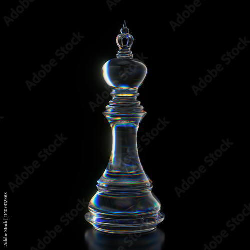 Obraz na płótnie King Chess Piece w salonie