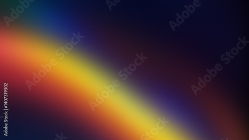 abstract rainbow background | Colorful digital 3D shape with dreamy grainy gradient and soft tones
