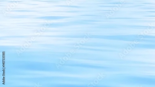 Abstract Light Blue Water Texture, Gentle Waves Background