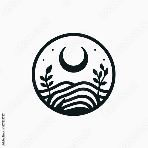 Pillow Edge Silhouettes in black on a white background