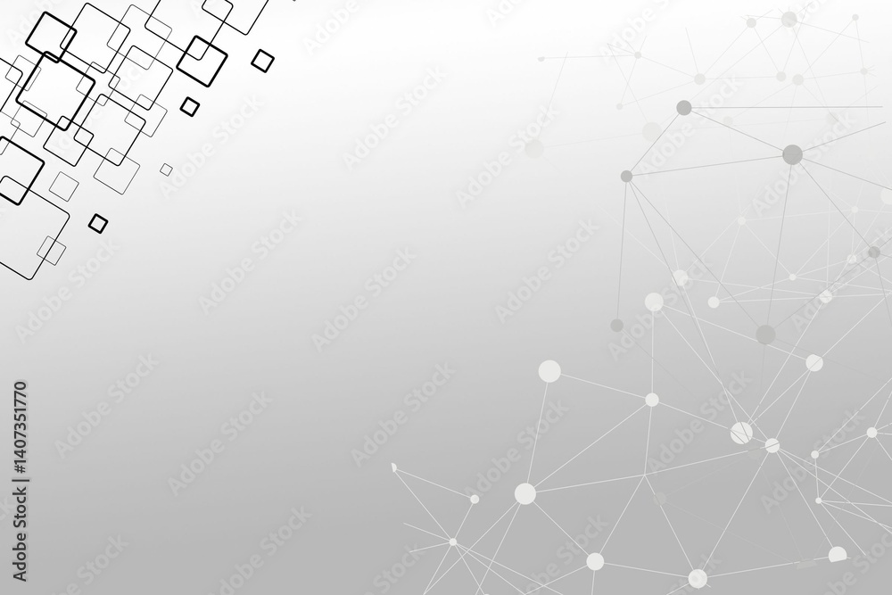 Obraz premium vector abstract background with circles technology