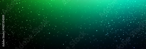 Glowing green white grainy gradient backgroun
