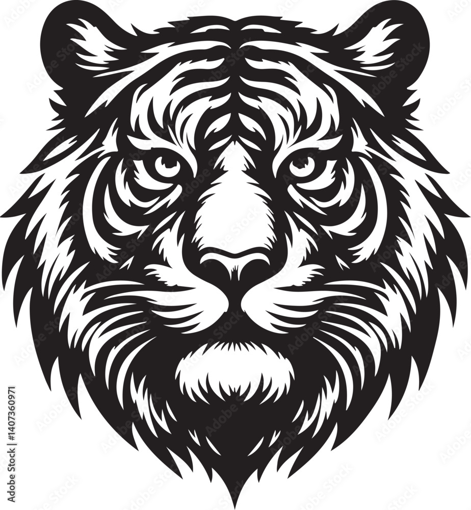 tiger head vector tiger head vector