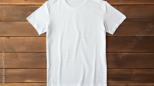 shir white t shirt folded photo