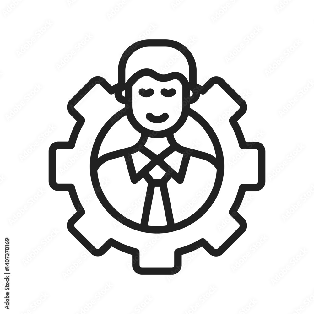 Customer icon vector image. Suitable for mobile apps, web apps and print media. Customer icon vector image. Suitable for mobile apps, web apps and print media.