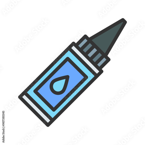 Glue Stick icon vector image. Suitable for mobile apps, web apps and print media.