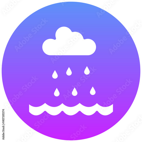 Ocean Rain Icon