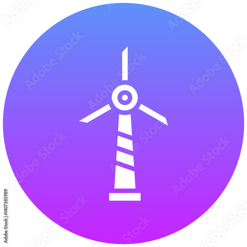 Wind Turbine Icon