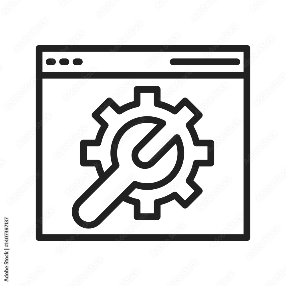 Troubleshooting icon vector image. Suitable for mobile apps, web apps and print media. Troubleshooting icon vector image. Suitable for mobile apps, web apps and print media.