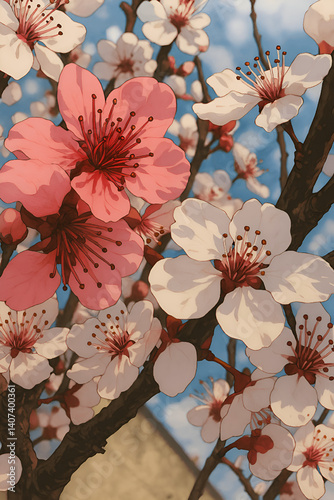 cherry blossom in spring