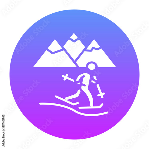 Skis Icon