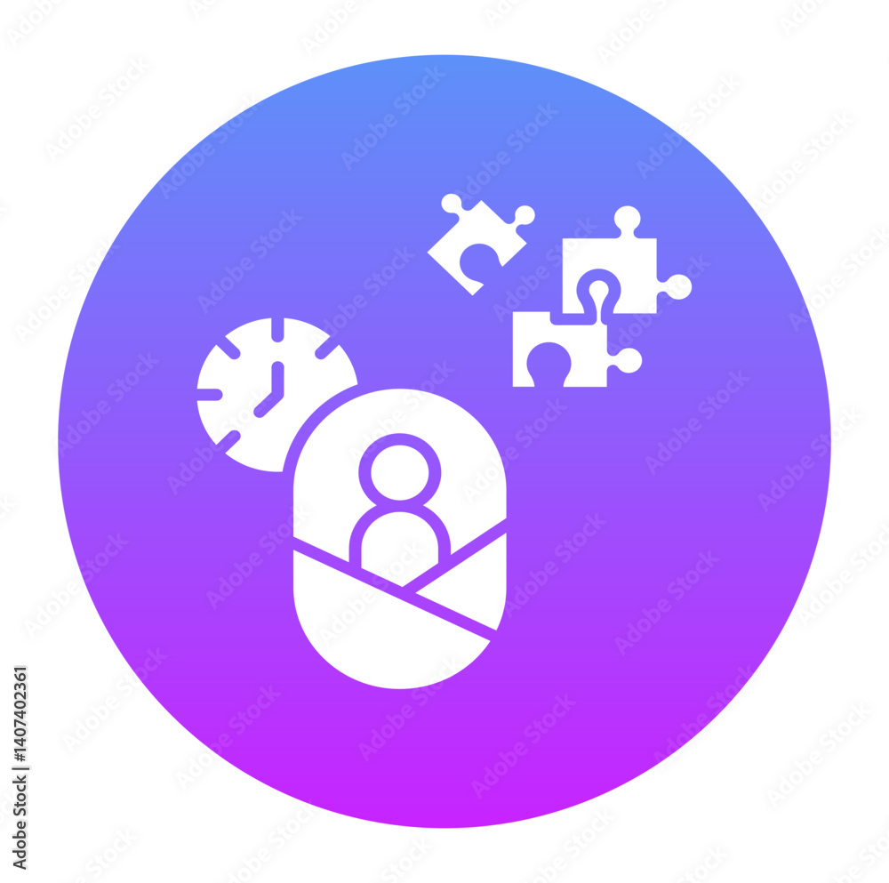 Fototapeta premium Discipline Icon