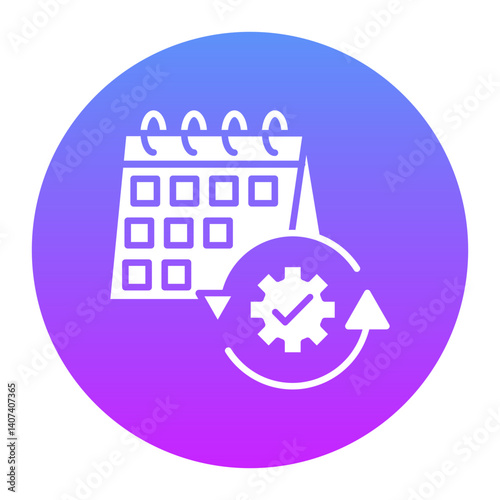 Automated Scheduling App Icon