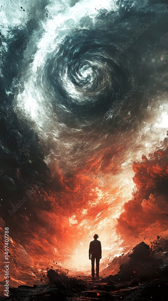Fototapeta premium Solitude in the Cosmos