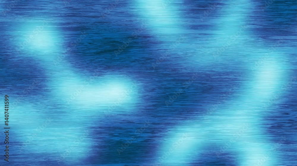 Animation of blue grunge texture background changing. Blue loop glitch background