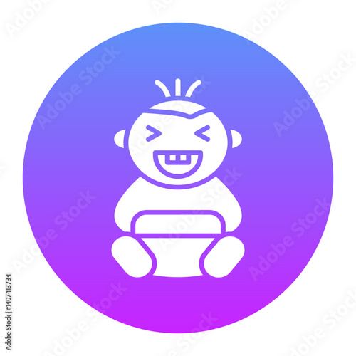 Laughing baby Icon