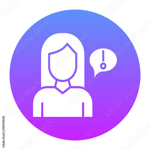 Female Informant Icon