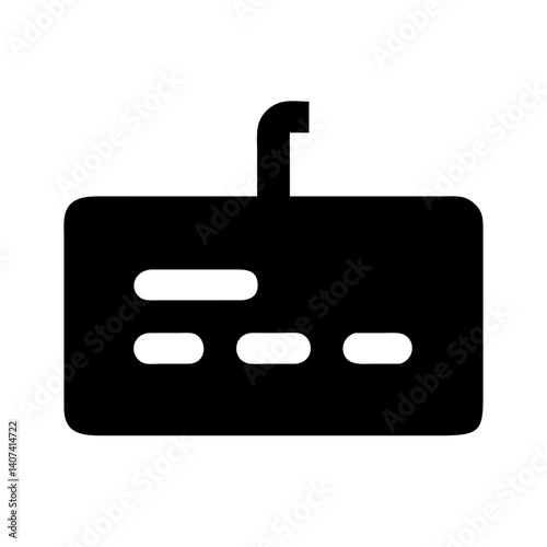 keyboard icon vector illustration