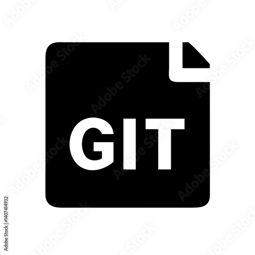 git pull icon vector illustration
