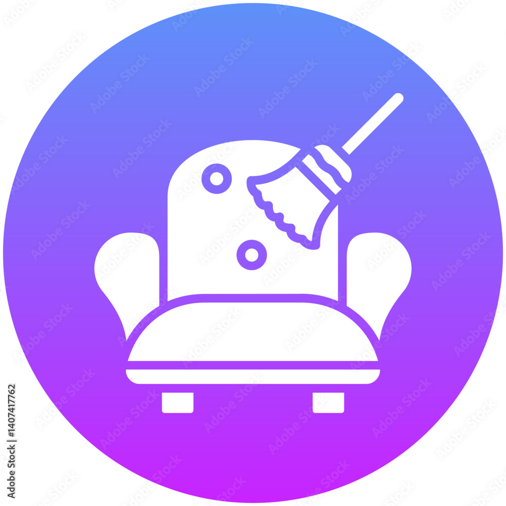 Furniture Cleaning Icon Furniture Cleaning Icon
