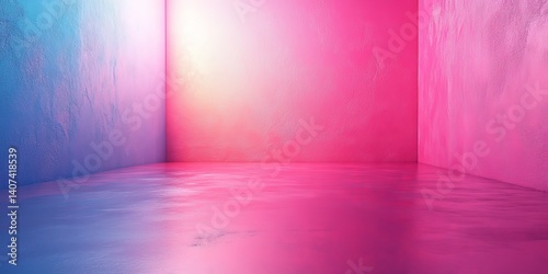 Solid vibrant pink background for creative and fun design