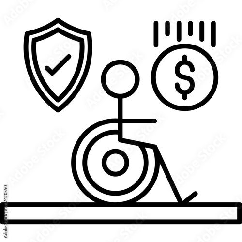 Invalidity Pension Icon