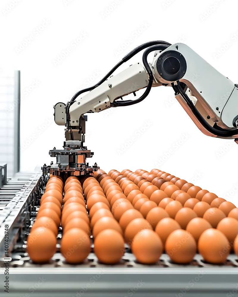 Creative conceptual illustrations of eggs, chickens